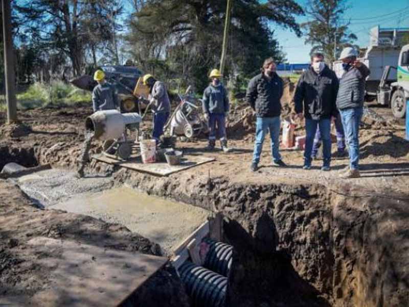 Colector Pluvial Asturias, obra que permitirá evitar inundaciones