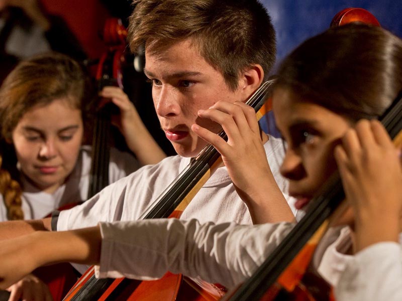 Se relanzó el Programa de Orquestas Infantiles y Juveniles  a nivel nacional