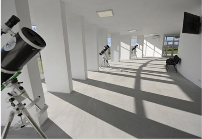 Se inauguró un observatorio astronómico en Alberti