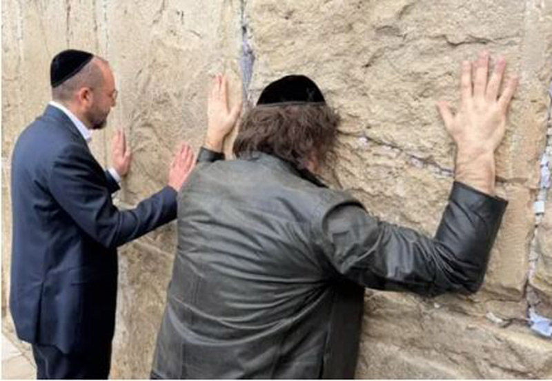 Milei se reunió con Netanyahu en Israel