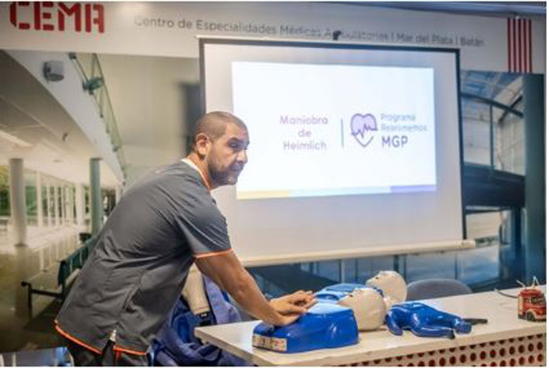 Nueva jornada de capacitación libre y gratuita de RCP