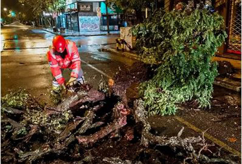 Mar del Plata: asistencia y prevención tras las lluvias registradas en la ciudad