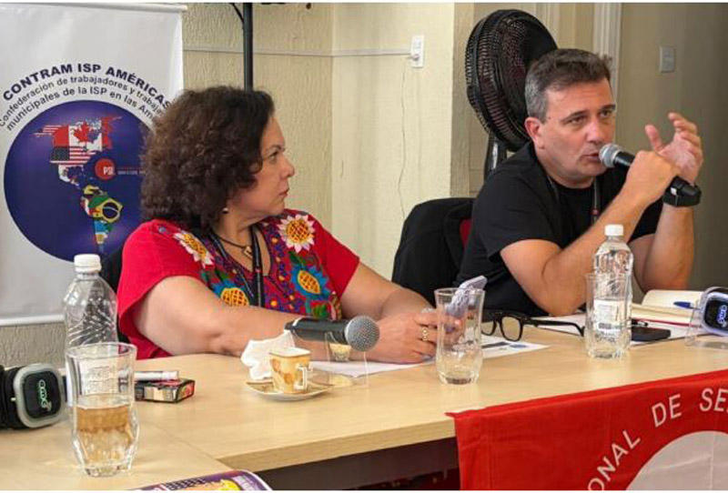 Encuentro internacional de municipales en Brasil