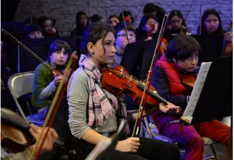 La Orquesta Municipal Infanto Juvenil se presenta en el Teatro Colón