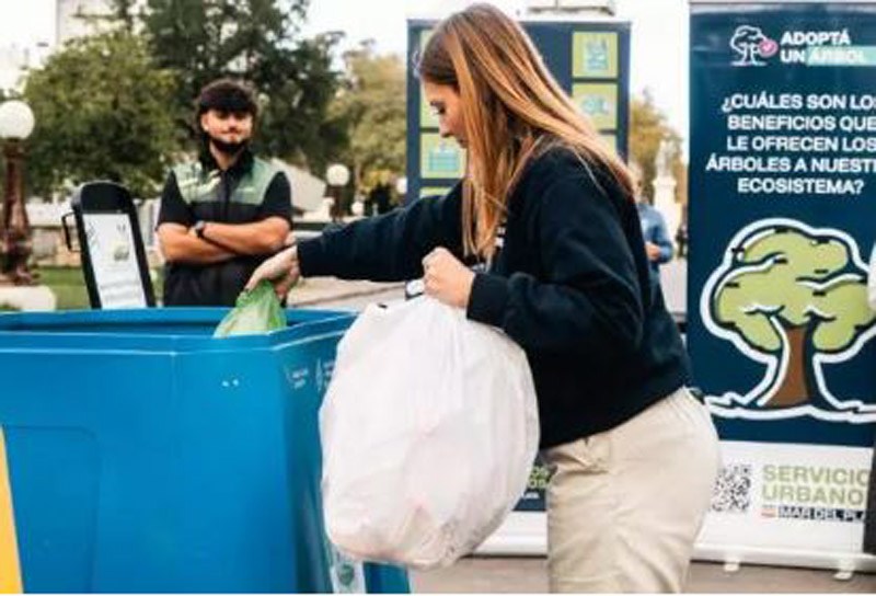 Este jueves el Punto Verde Móvil estará en plaza Pueyrredon