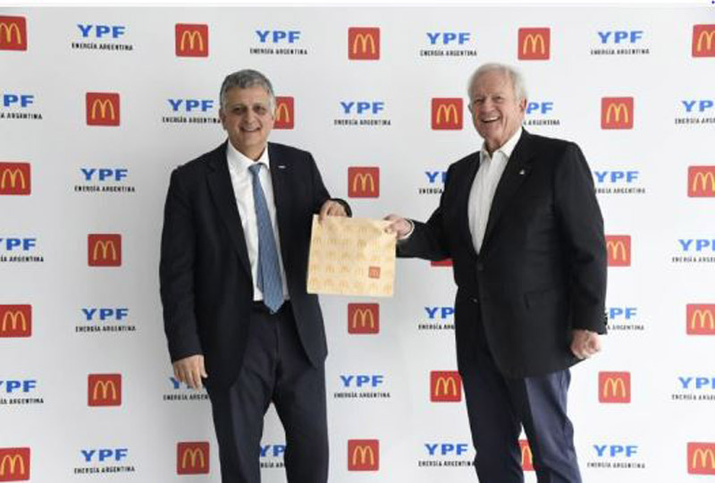YPF y McDonald’s sellan una alianza estratégica