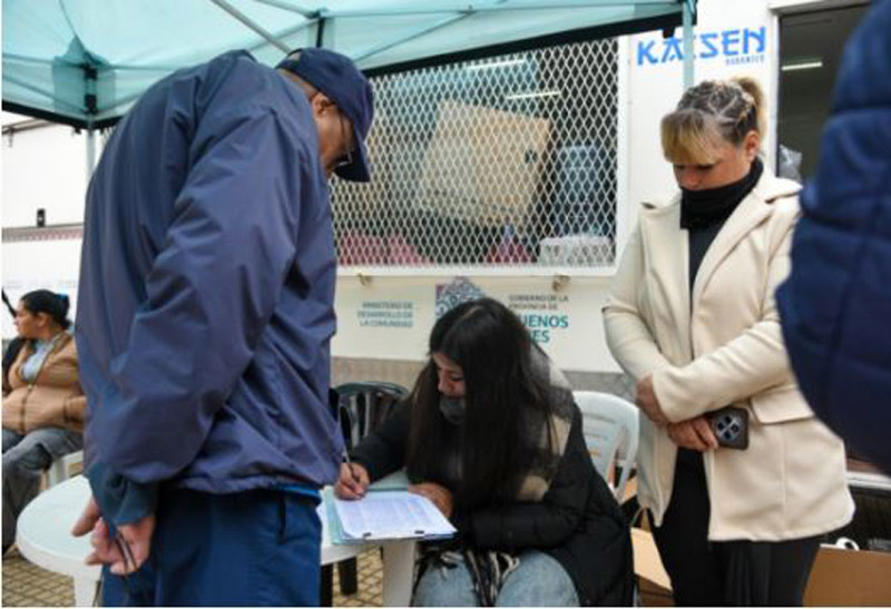 Está en marcha la Campaña Invierno para personas en situación de calle